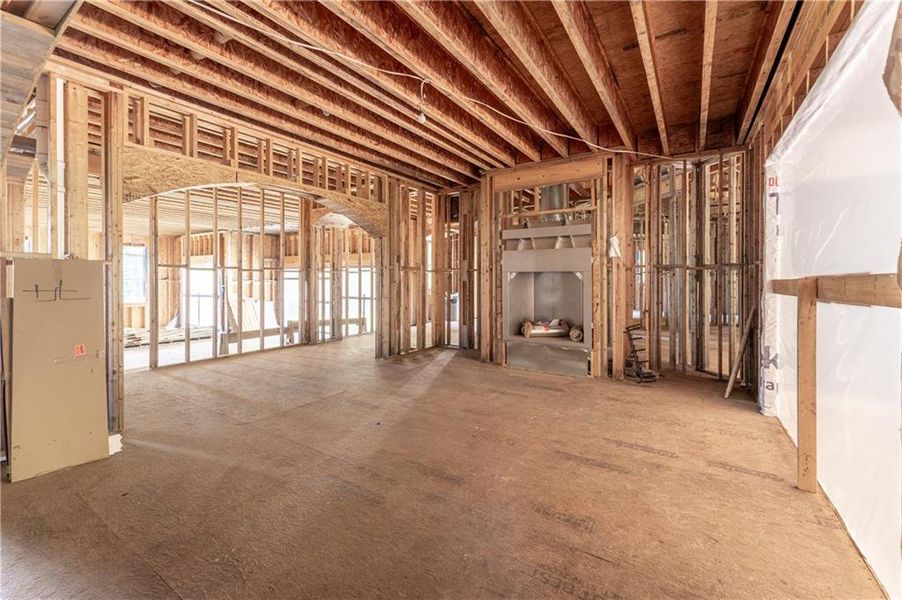 In-progress construction of a new home in , Canton, GA (Image 50). In-progress construction of a new home in , Canton, GA (Image 50).