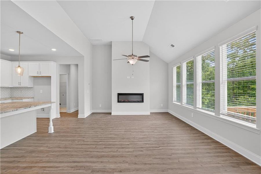 Spacious, unfurnished interior of a new home in Killian Manor at The Adares, Adairsville (Image 13).