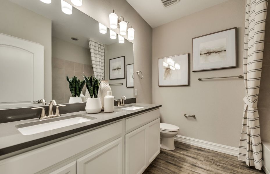 Representative furnished interior of a home built from the Bell by Pulte Homes in Highland Lakes, McKinney (Image 20). Representative furnished interior of a home built from the Bell by Pulte Homes in Highland Lakes, McKinney (Image 20).