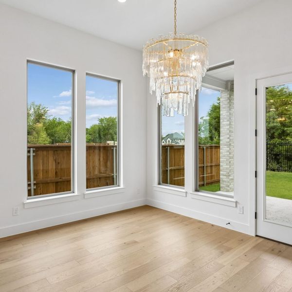 Spacious, unfurnished interior of a new home in The Parks at Wilson Creek, Celina (Image 61). Spacious, unfurnished interior of a new home in The Parks at Wilson Creek, Celina (Image 61).