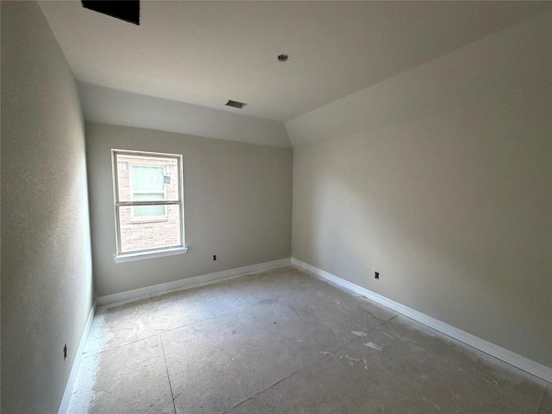 Actual progress of your home.