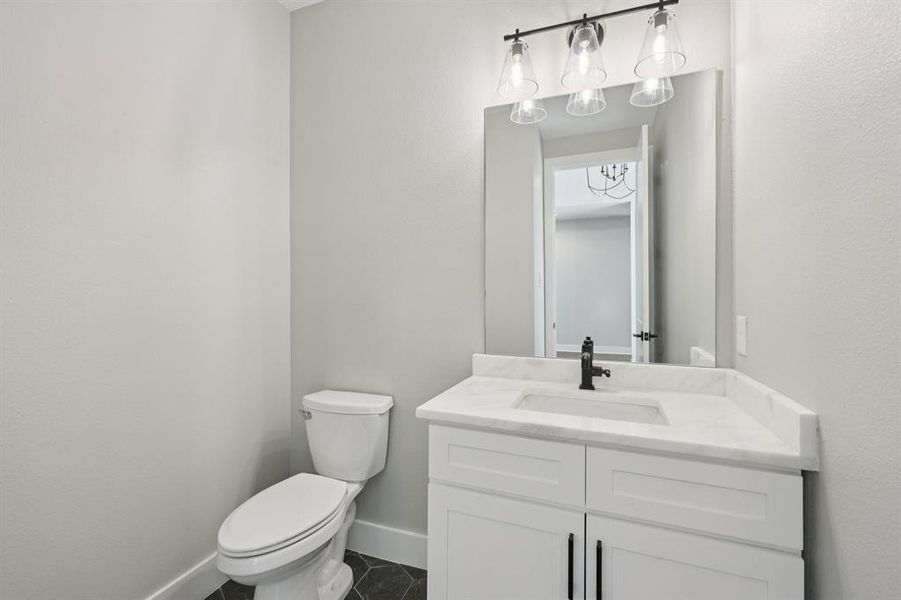 Hallway Guest Half Bathroom