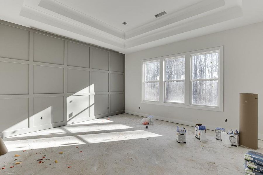 In-progress construction of a new home in , Cumming, GA (Image 26).