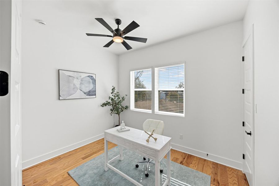 Furnished interior view inside a new home in , Houston (Image 28).