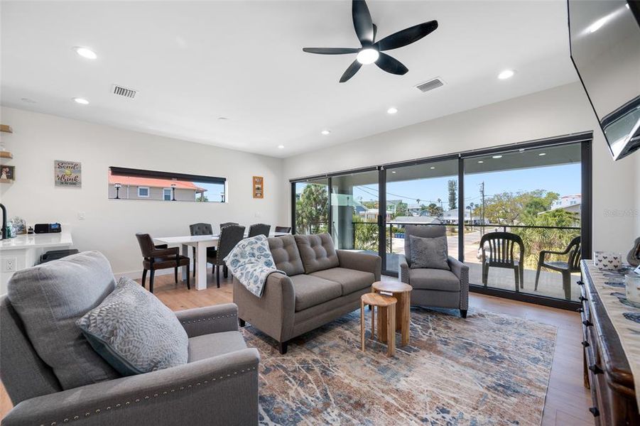 Furnished interior view inside a new home in , Indian Rocks Beach (Image 16).