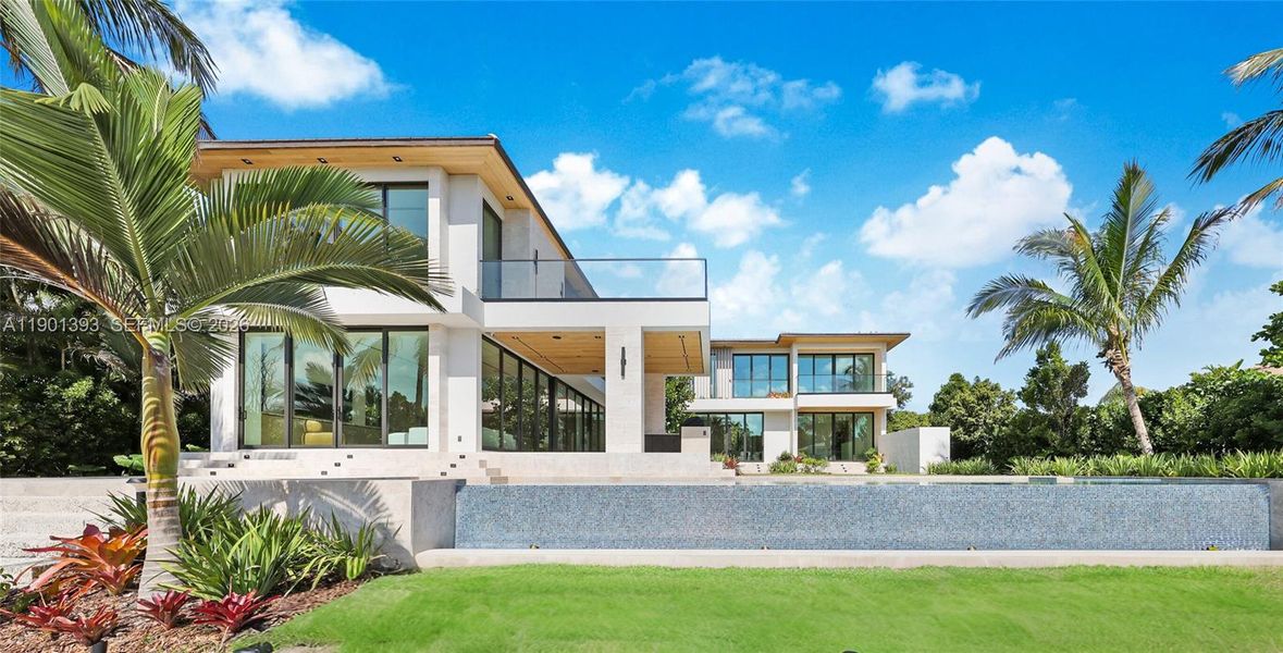 Exterior details and patio area of a home in , Miami (Image 29). Exterior details and patio area of a home in , Miami (Image 29).