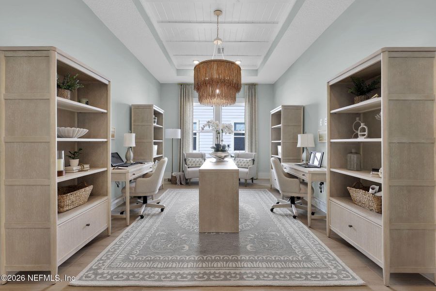 Furnished interior view inside a new home in , Ponte Vedra (Image 18).
