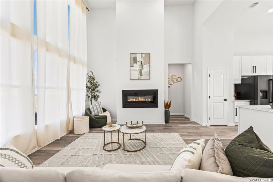 Furnished interior view inside a new home in , Natalia (Image 14).