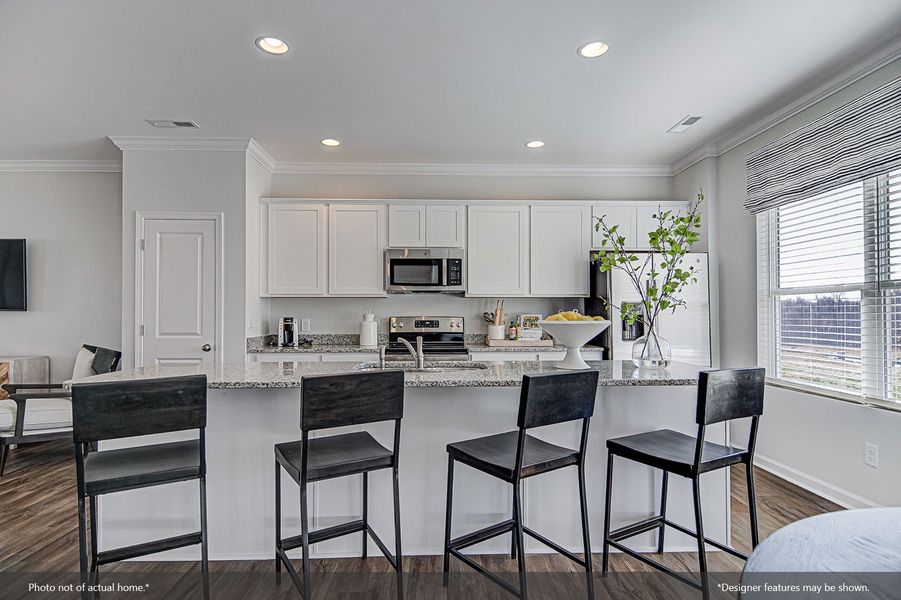 Furnished interior view inside a new home in Golden Ridge, Youngsville (Image 4).