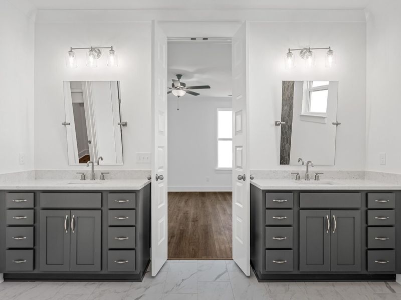 Furnished interior view inside a new home in Shelton Square, Murfreesboro (Image 13).