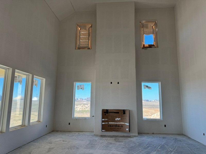 In-progress construction of a new home in Rocky Top, Krum, TX (Image 11).