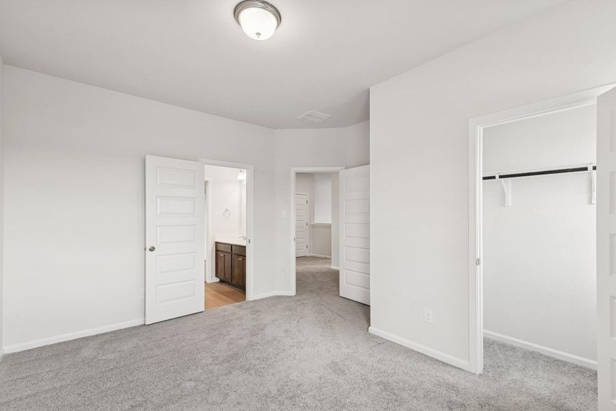 The Georgetown II- Bedroom 3. Home under construction, photo used for illustrative purposes only, colors and options will vary.