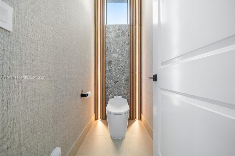 Furnished interior view inside a new home in , Miami (Image 17). Furnished interior view inside a new home in , Miami (Image 17).