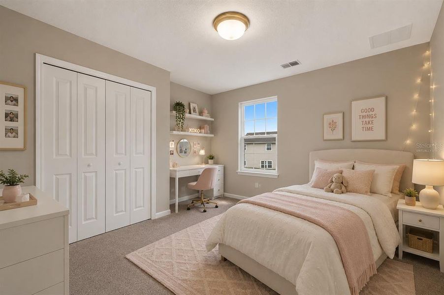 Furnished interior view inside a new home in , Alachua (Image 31).