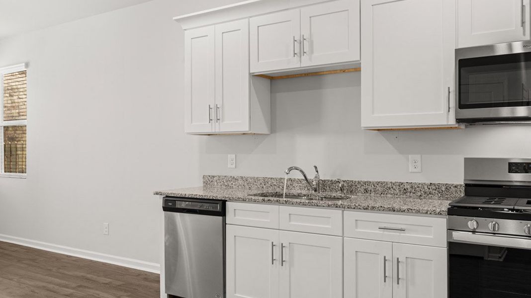 Representative furnished interior of a home built from the Sullivan by D.R. Horton in Bellemeade Landing, Augusta (Image 7). Representative furnished interior of a home built from the Sullivan by D.R. Horton in Bellemeade Landing, Augusta (Image 7).
