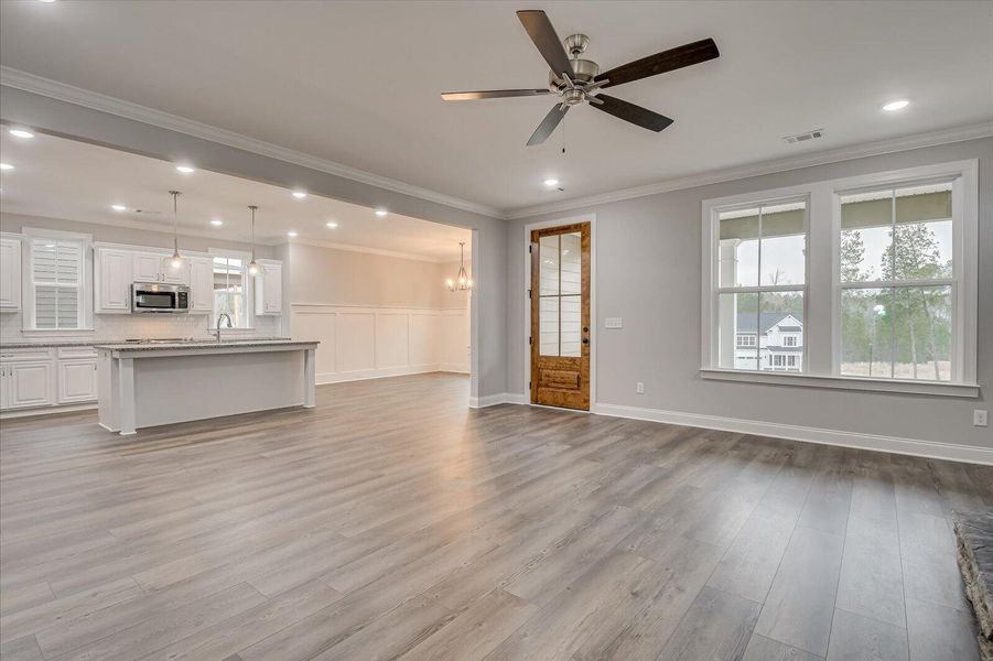 Spacious, unfurnished interior of a new home in Tillery Park, Grovetown (Image 21). Spacious, unfurnished interior of a new home in Tillery Park, Grovetown (Image 21).