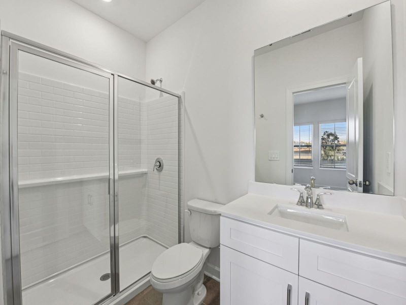 Furnished interior view inside a new home in Meadows at Wilson Farms - The Heights Series, Fort Mill (Image 7).