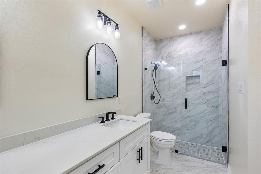 Furnished interior view inside a new home in , Fort Worth (Image 12).