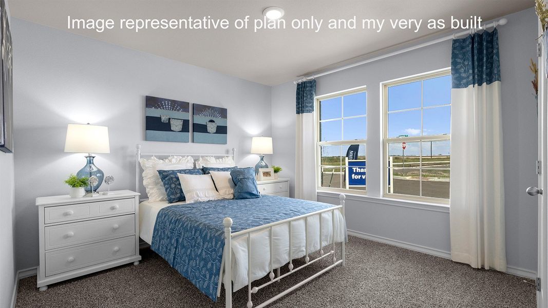 Furnished interior view inside a new home in Somerset at Sinton, Sinton (Image 11).