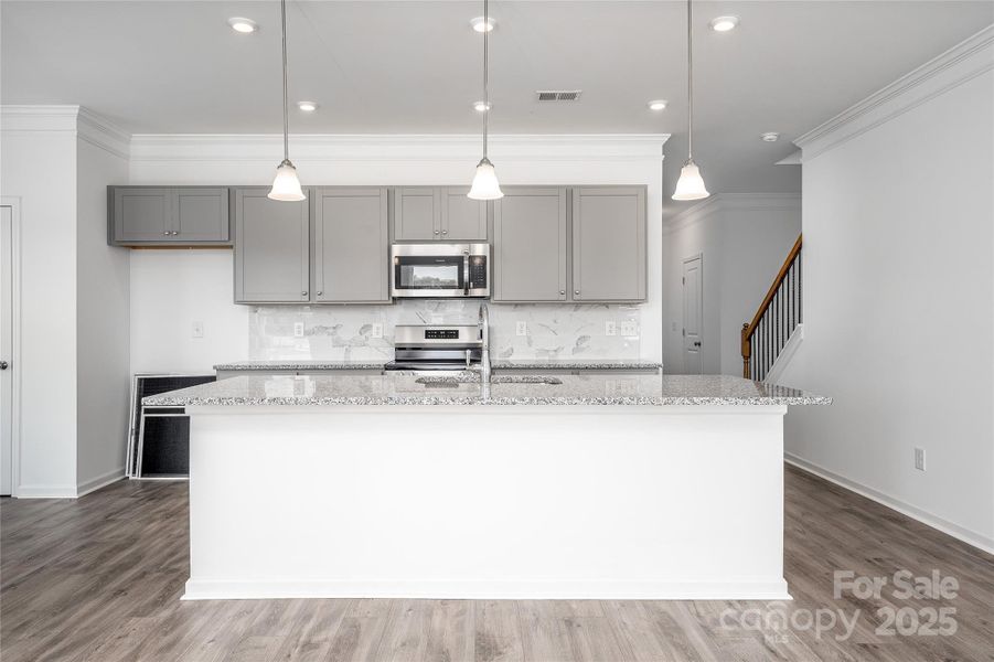 Furnished interior view inside a new home in Country Club Village, Salisbury (Image 2). Furnished interior view inside a new home in Country Club Village, Salisbury (Image 2).