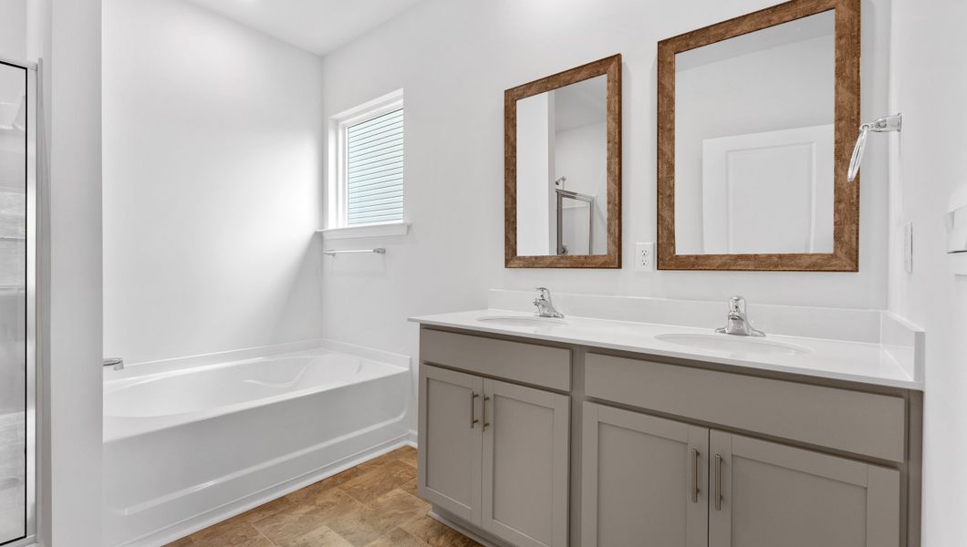 Furnished interior view inside a new home in Chestnut Ridge, Greenville (Image 13).