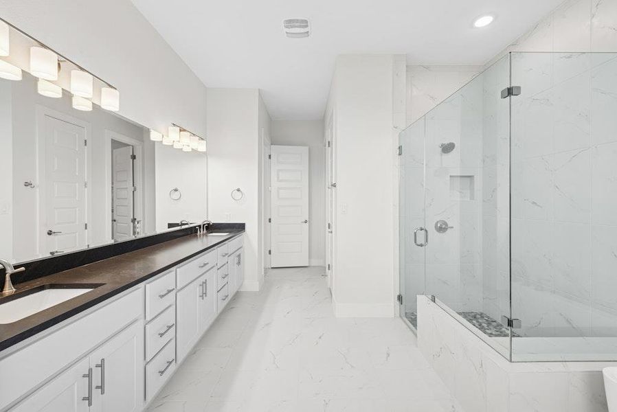 Furnished interior view inside a new home in Riverstone, Georgetown (Image 13).