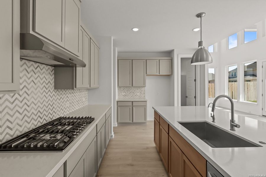 Furnished interior view inside a new home in Megan's Landing, Castroville (Image 31).