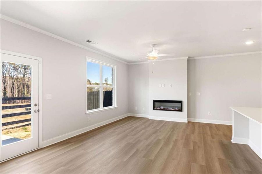 Spacious, unfurnished interior of a new home in Porter Reserve, Decatur (Image 18).