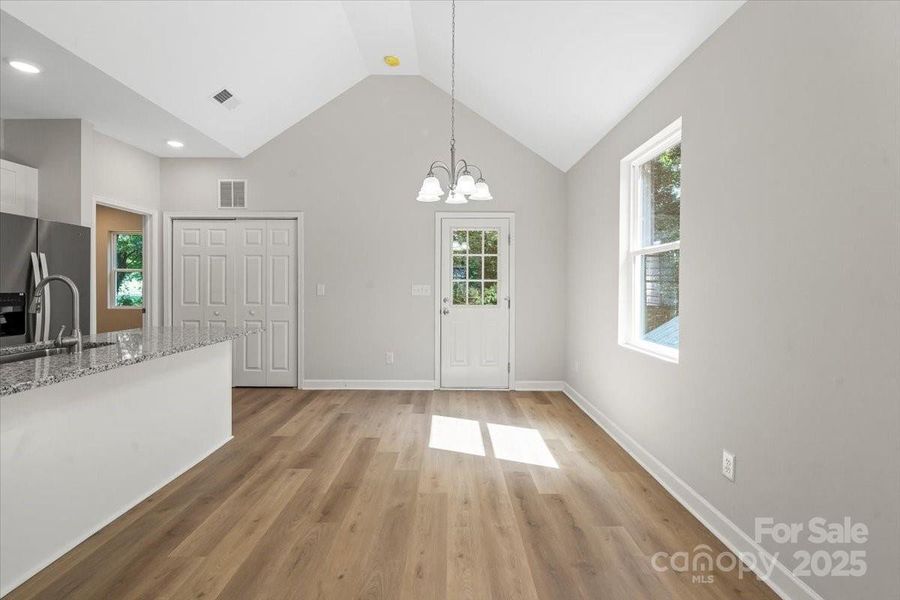 Spacious, unfurnished interior of a new home in , Statesville (Image 30). Spacious, unfurnished interior of a new home in , Statesville (Image 30).