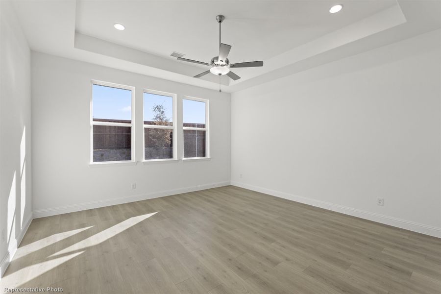 Representative unfurnished interior of a home built from the Edward - 60 ft Home Site by Rockwell Homes in Nelson Lake Estates, Rockwall (Image 59).