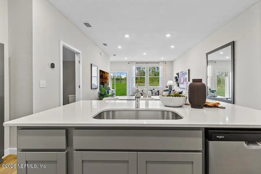 Furnished interior view inside a new home in , Jacksonville (Image 4). Furnished interior view inside a new home in , Jacksonville (Image 4).