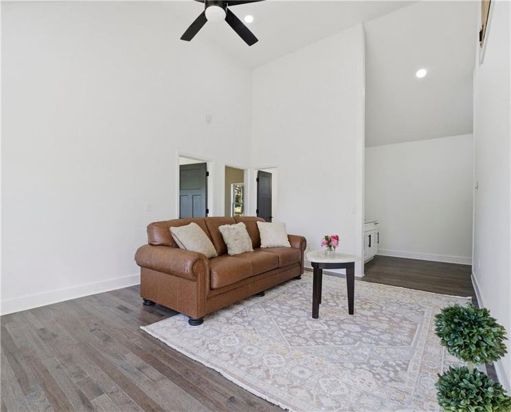 Furnished interior view inside a new home in , Atlanta (Image 31).