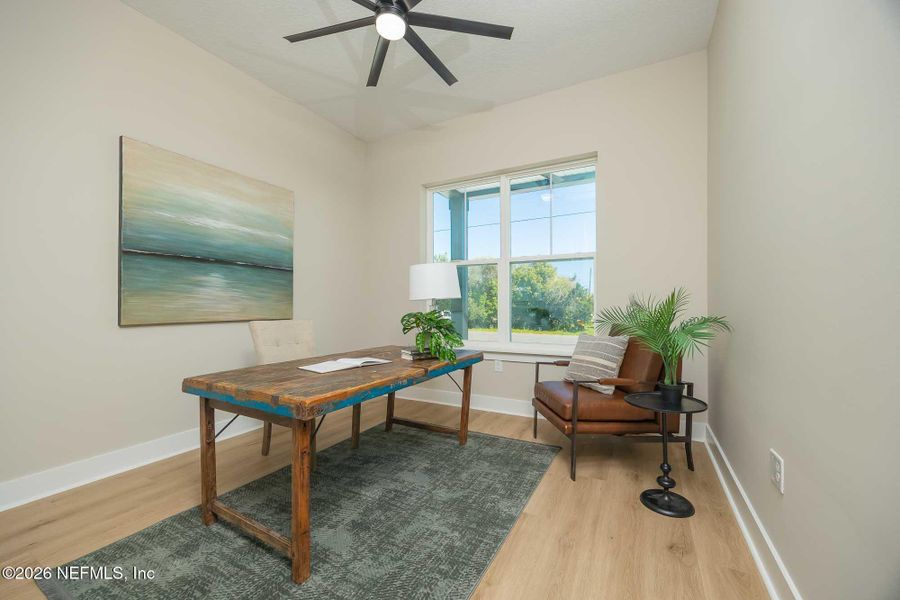 Furnished interior view inside a new home in , St. Augustine (Image 57).