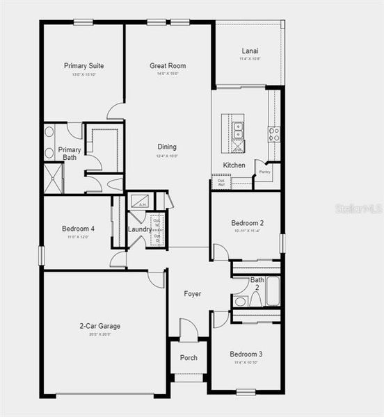 Structural options added include: Covered patio.