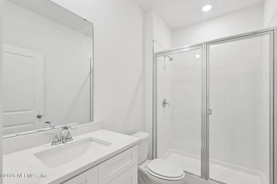 Furnished interior view inside a new home in Azalea Creek, Jacksonville (Image 5).