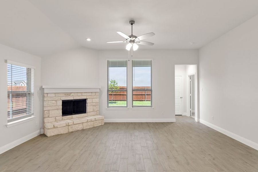 Representative exterior photo of a completed home built from the Canterbury by Impression Homes in Mercer Meadows, Royse City, TX (Image 10). Representative exterior photo of a completed home built from the Canterbury by Impression Homes in Mercer Meadows, Royse City, TX (Image 10).