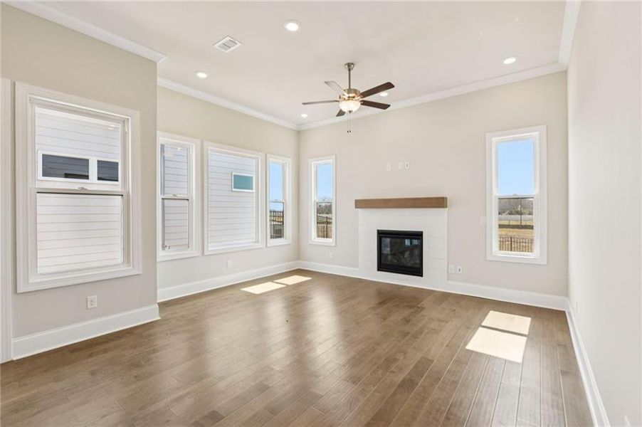 Spacious, unfurnished interior of a new home in Aberdeen, Hoschton (Image 42).