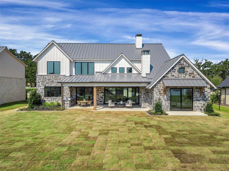 Front exterior of a new home in , Tool, TX, highlighting curb appeal (Image 1). Front exterior of a new home in , Tool, TX, highlighting curb appeal (Image 1).