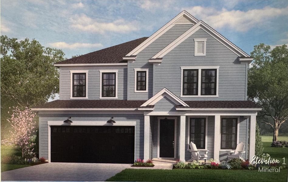 Front exterior of a new home in Indigo Place, North Charleston, SC, highlighting curb appeal (Image 2). Front exterior of a new home in Indigo Place, North Charleston, SC, highlighting curb appeal (Image 2).