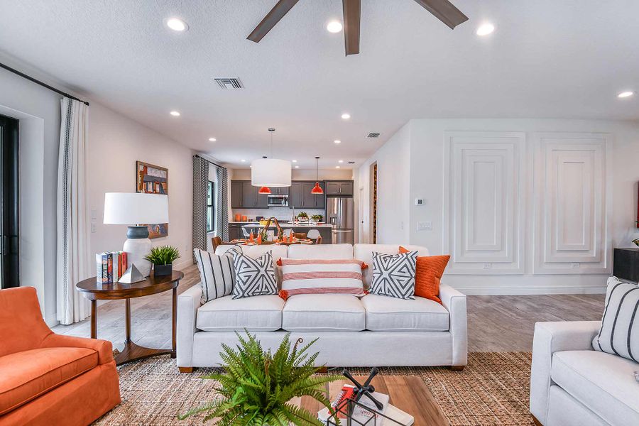 Representative furnished interior of a home built from the Legacy by Neal Communities in Windward, Sarasota (Image 10). Representative furnished interior of a home built from the Legacy by Neal Communities in Windward, Sarasota (Image 10).