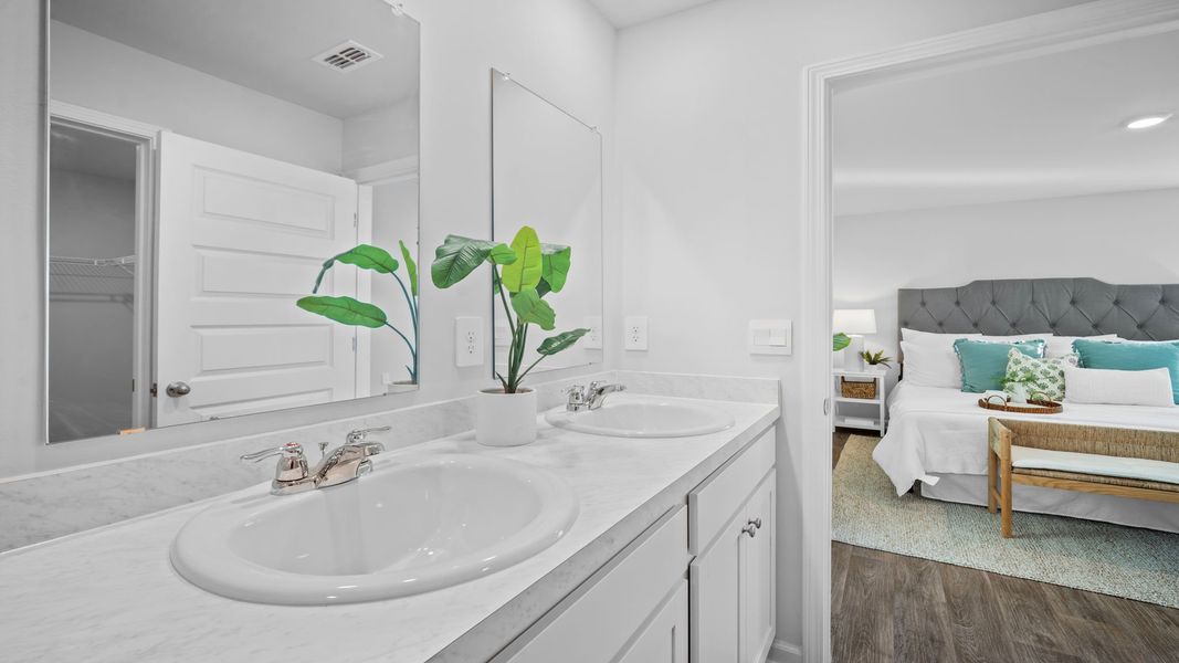 Furnished interior view inside a new home in Rice Hope, Port Wentworth (Image 18). Furnished interior view inside a new home in Rice Hope, Port Wentworth (Image 18).