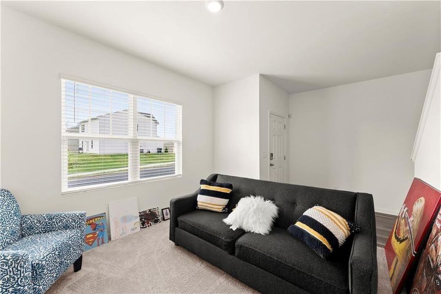 Furnished interior view inside a new home in Meriwether Place, Villa Rica (Image 27).