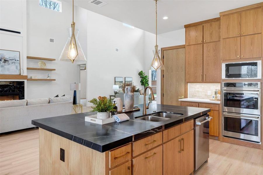 Furnished interior view inside a new home in , Willow Park (Image 17).