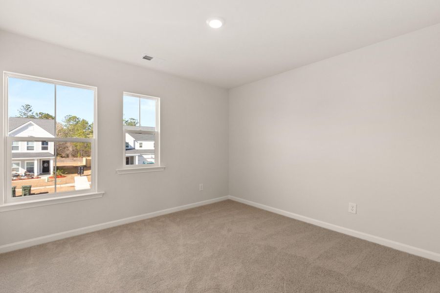 Spacious, unfurnished interior of a new home in Heron's Walk at Summers Corner: Coastal Collection, Summerville (Image 19). Spacious, unfurnished interior of a new home in Heron's Walk at Summers Corner: Coastal Collection, Summerville (Image 19).