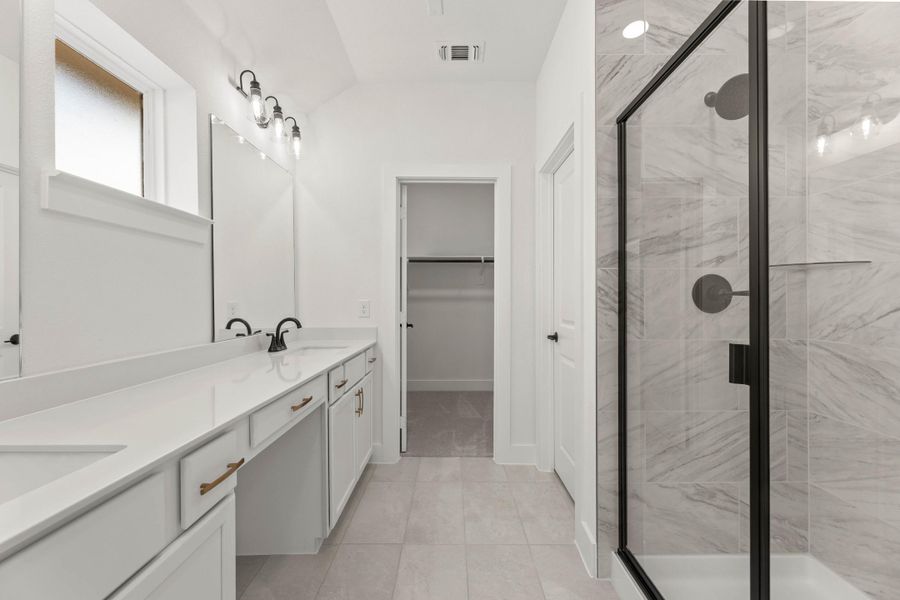 Furnished interior view inside a new home in The Retreat at Harvest, Argyle (Image 8).