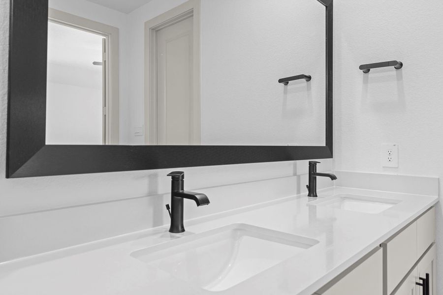 Close-up of interior finishes inside a home in Westland Ranch 60' Homesites, League City (Image 10).