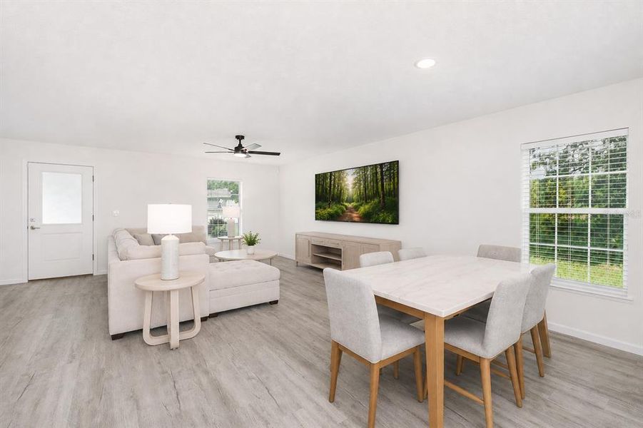 Furnished interior view inside a new home in , Brooksville (Image 38). Furnished interior view inside a new home in , Brooksville (Image 38).