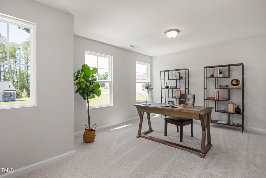 Furnished interior view inside a new home in Wellers Knoll, Lillington (Image 16).
