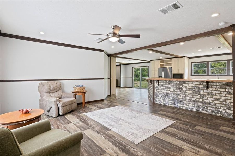 Furnished interior view inside a new home in , Mount Pleasant (Image 3).