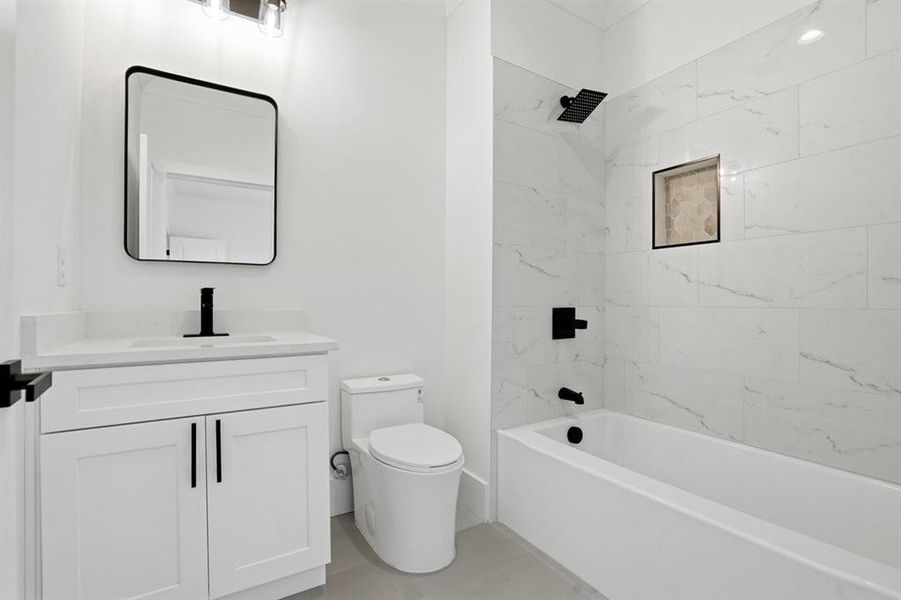 Furnished interior view inside a new home in , Marietta (Image 13).